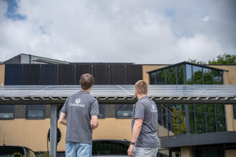Het verduurzaamde pand van Comforest in Assen